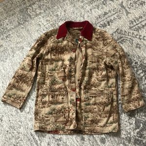 Vintage Ralph Lauren jacket with corduroy collar